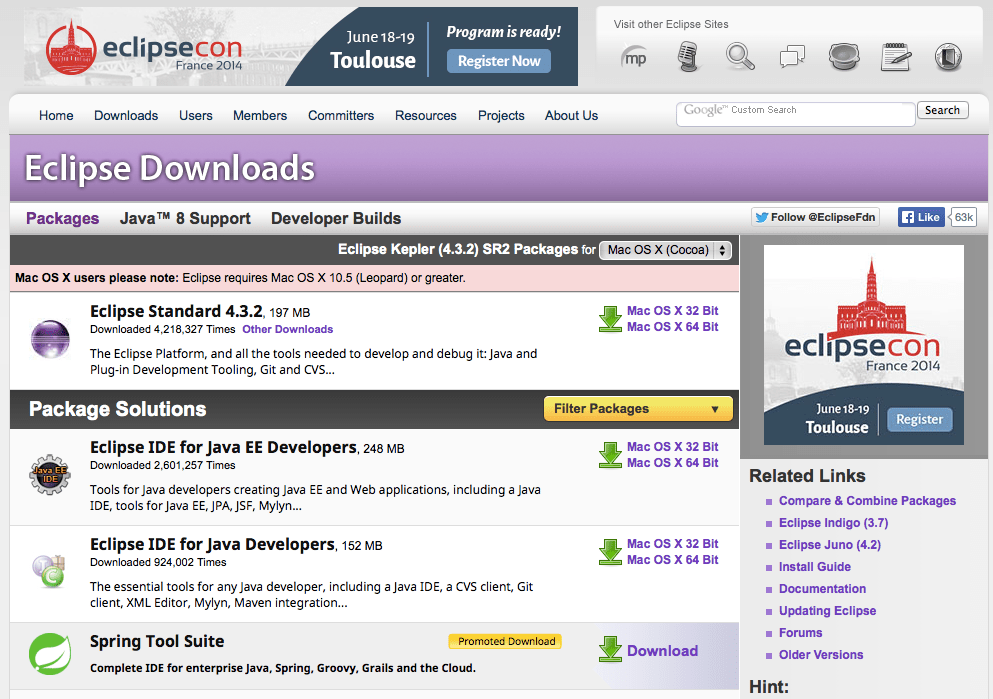 Install Eclipse For Mac
