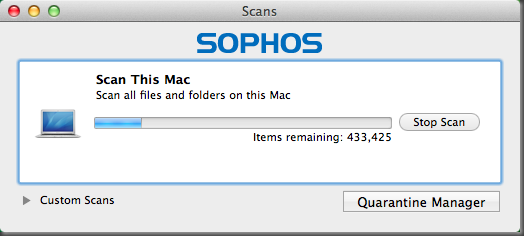 On-going Review Sophos For Mac